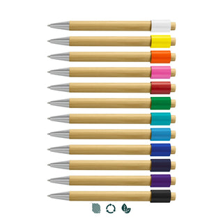 Bamboo Spinner Pen - Custom Promotional Product