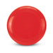 Aero Flyer - Small - Aero Flyer - Small is a round red frisbee with concentric rings on its surface and a smooth finish.