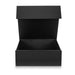 Magnetic Lid Gift Box - Large - A large black magnetic lid gift box with an open top, featuring inner supports for stability.