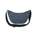 Byron Recycled Waist Bag 1.5L - A grey waist bag with a black strap and a zippered closure, featuring a logo.