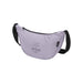 Byron Recycled Waist Bag 1.5L - A lavender waist bag with a black strap and a branded logo, featuring text on the front.