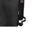 Varyon GRS Recycled Running Vest Hydration Pack 5L - A black hydration pack made from recycled polyester, featuring mesh detailing and adjustable straps, including a logo.