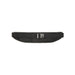 Varyon GRS Recycled Running Waist Pack - A black recycled running waist pack with a mesh design and a plastic buckle for fastening. It features a logo.