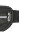 Varyon GRS Recycled Running Waist Pack - A black running waist pack featuring a textured fabric and a label indicating it is made with recycled polyester.