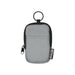 Byron Clip & Go GRS Recycled Small Pouch 0.2L - A small grey pouch made from recycled polyester, featuring a zip closure and a keyring attachment.