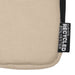 Byron Clip & Go GRS Recycled Small Pouch 0.2L - A beige small pouch made with recycled polyester, featuring a zipper and a branding label.