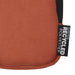 Byron Clip & Go GRS Recycled Small Pouch 0.2L - A small pouch in earthy orange, made from recycled polyester, featuring a black zip and branding label.