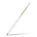 Staedtler Carpenters Pencil - A white carpenter's pencil with a black tip and a logo printed on its side.