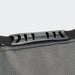 Trades Lunch Cooler Bag - A black and grey cooler bag with a sturdy handle, featuring a textured fabric surface and a logo.