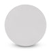 Multi-Functional Magnetic Badge - A round, white magnetic badge with a smooth surface, featuring a branding logo on one side.