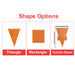 Custom Paper Pennant String Flags - Custom Promotional Product