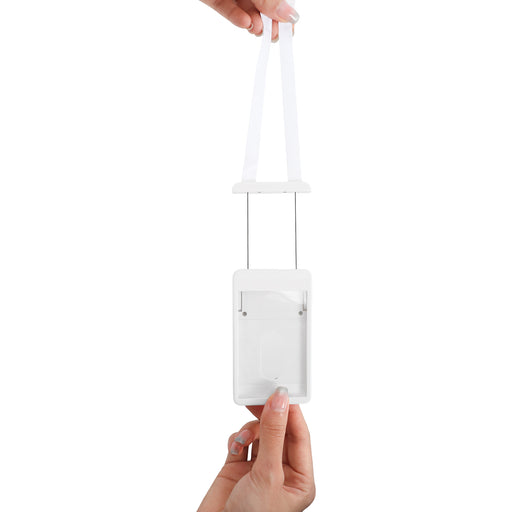 ABS Retractable Card Holder with Lanyard - Custom Promotional Product