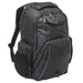 Fortress Laptop Backpack - A black laptop backpack featuring multiple compartments and pockets, designed for carrying laptops and accessories.