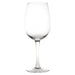 Single Wine Glass 430ml - A clear glass wine glass with a tall stem and bowl, designed to hold 430ml of liquid.