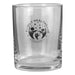 Rocks Glass - A clear rocks glass featuring a logo with a design and text related to family healthcare services.