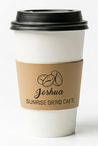Kraft Coffee Cup Sleeves