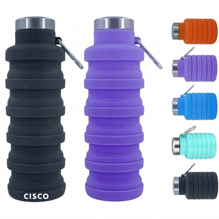 500ml Silicone Collapsible Water Bottle