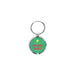 NFC Epoxy Round Tag with Metal Keyring - Custom Promotional Product