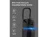 WaterH Boost Smart Bottle 24oz (710ml) - A drink bottle in black featuring a carry loop, BPA-free construction, and vacuum insulation with a glowing blue band.