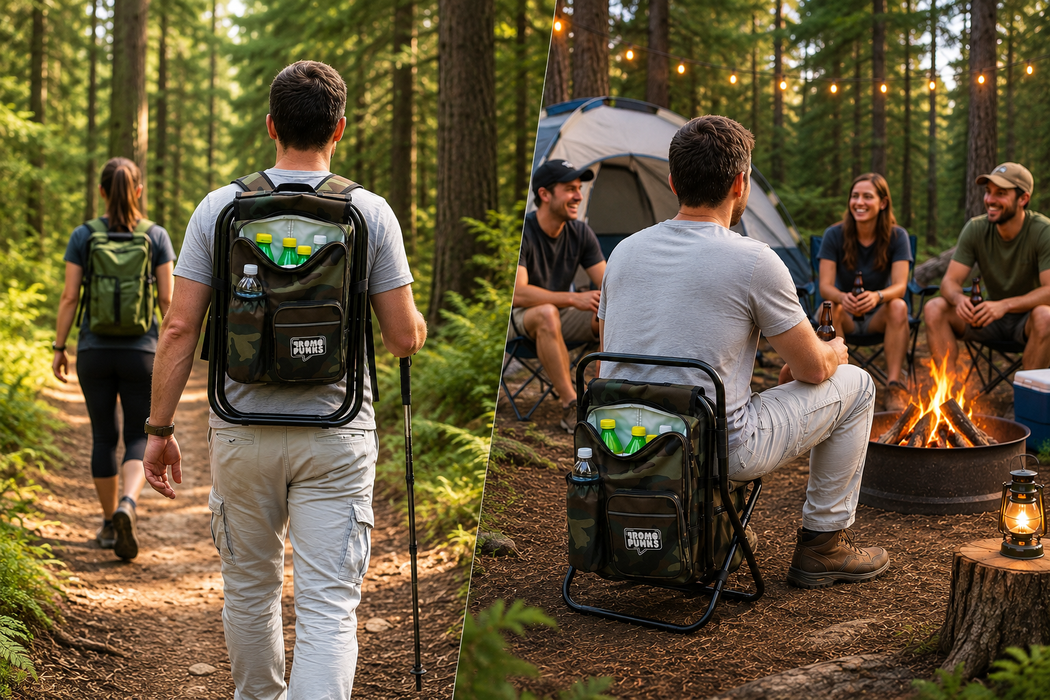 Foldable Backpack Cooler Chair