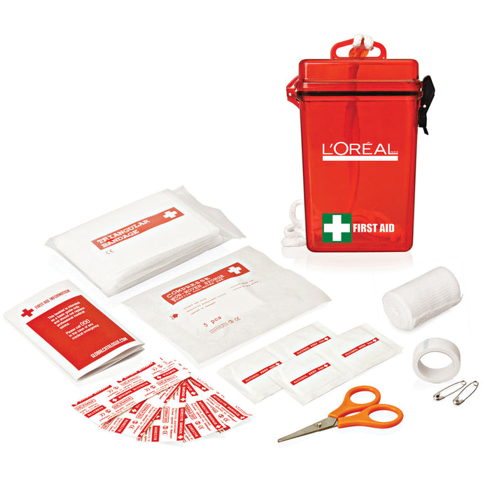 First Aid Kit Waterproof 21Pc - Custom Promotional Product