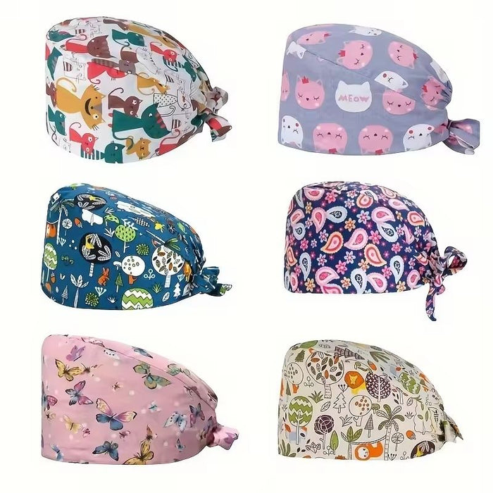 Unisex Reversible Scrub Caps - Custom Promotional Product