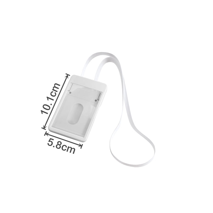 ABS Retractable Card Holder with Lanyard - Custom Promotional Product