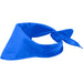 Heracles Bandana - A blue bandana with a triangular shape and a tied knot at one end. It has a smooth texture and a vibrant colour.