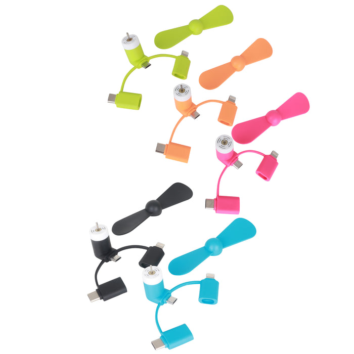 3 in 1 Smart Phone Fan - Custom Promotional Product