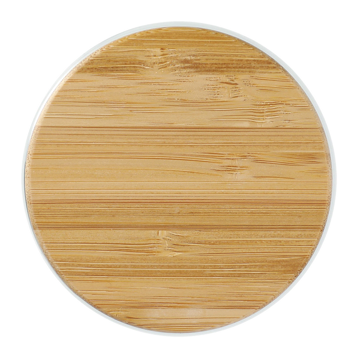 Easton Glass Cup w/ Bamboo Lid 355ml - Custom Promotional Product