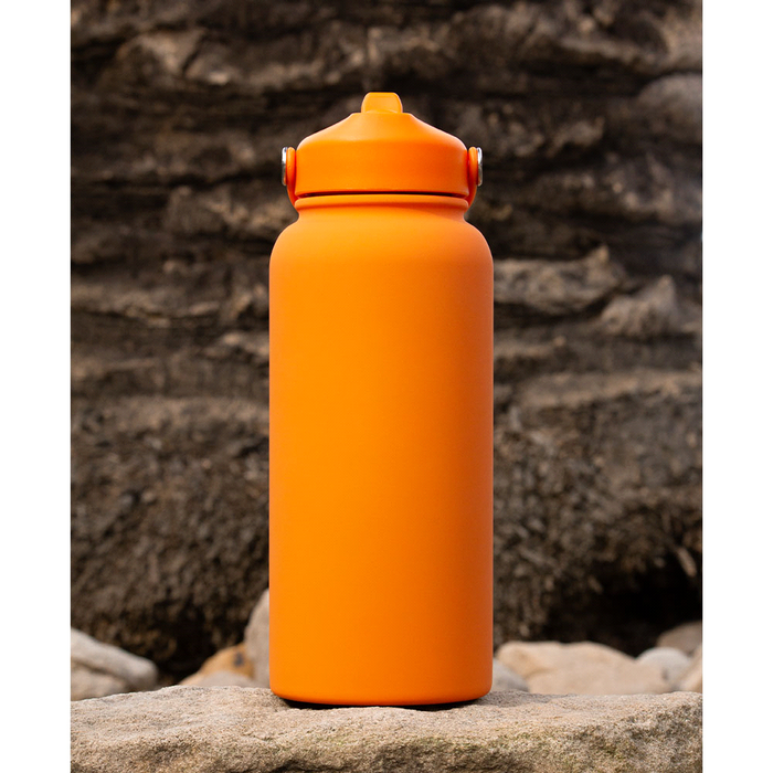 Laredo Rubber Coated Bottle - Custom Promotional Product