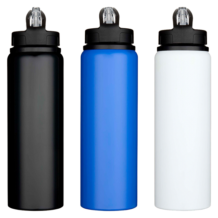 Fitz Recycled Stainless Steel Drink Bottle 800ml - Custom Promotional Product