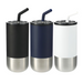 Lagom 470ml Tumbler with Stainless Steel Straw - Custom Promotional Product