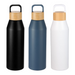 Aspen Recycled Bottle with Bamboo Lid - 1L - Custom Promotional Product