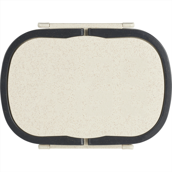 Plastic & Wheat Straw Lunch Box - Custom Promotional Product