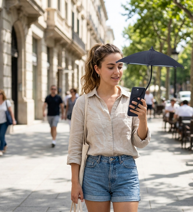 Magnetic Phone Umbrella