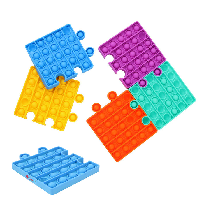 Puzzle Shape Pop It Fidget Toy - Custom Promotional Product