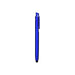 NFC Touchscreen Ballpoint Pen - A blue NFC touchscreen ballpoint pen with a sleek design and a clip for easy attachment. It features a logo.