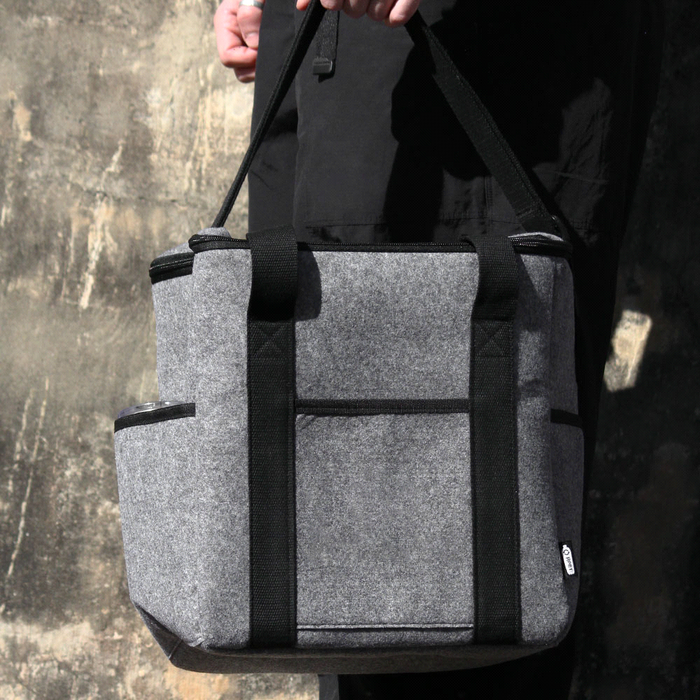 Felta GRS Recycled Felt Bottle Cooler Bag 21L - Custom Promotional Product