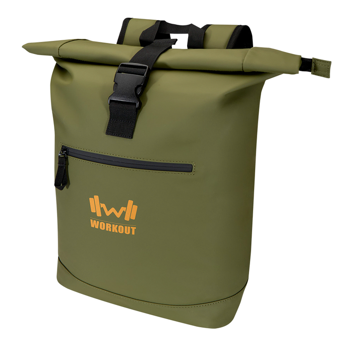 Resi Recycled Roll-Top Backpack - Custom Promotional Product