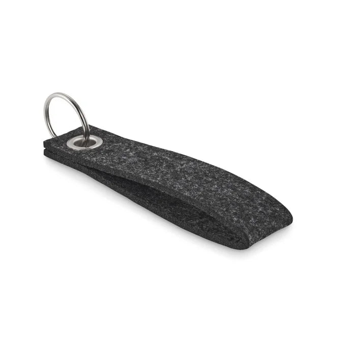 Rectangular Rpet Felt Keyring - Custom Promotional Product