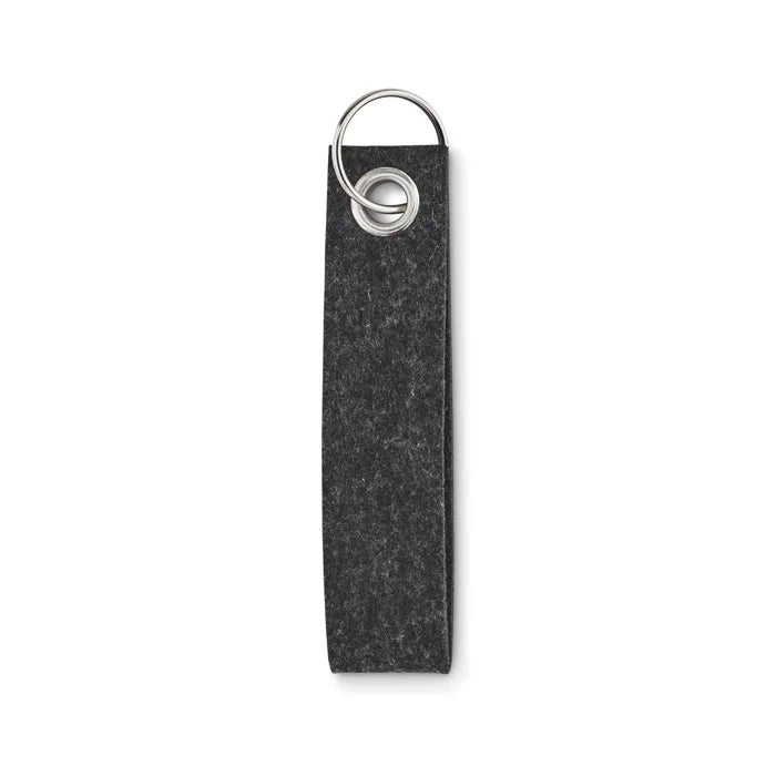 Rectangular Rpet Felt Keyring - Custom Promotional Product