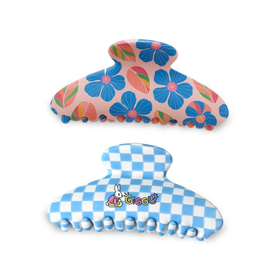 Full Colour Print Hair Clips - Custom Promotional Product