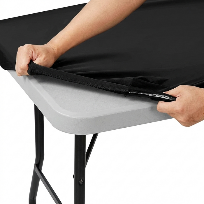 6ft (1.8m) Fitted Elastic Table Cover