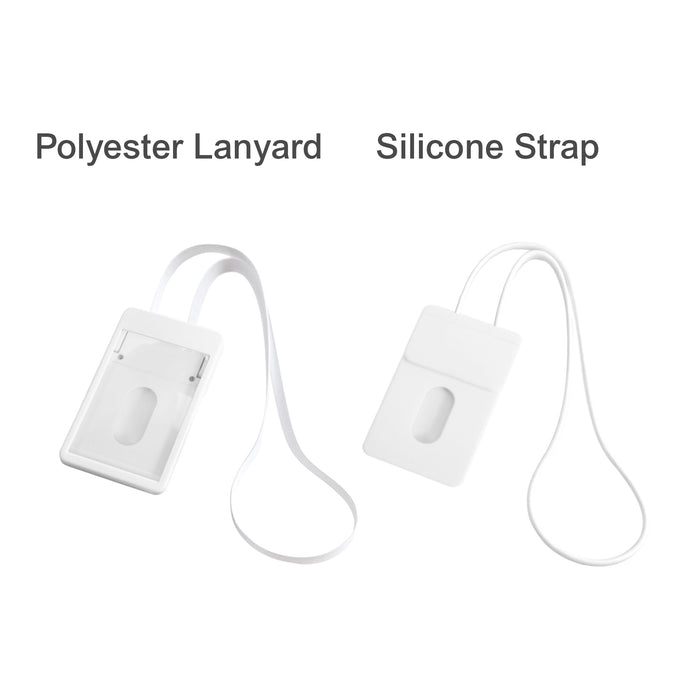 ABS Retractable Card Holder with Lanyard - Custom Promotional Product
