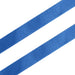 Custom Shaped Wooden Medal with Bamboo Lanyard - A blue ribbon made of fabric, featuring a smooth, textured surface.