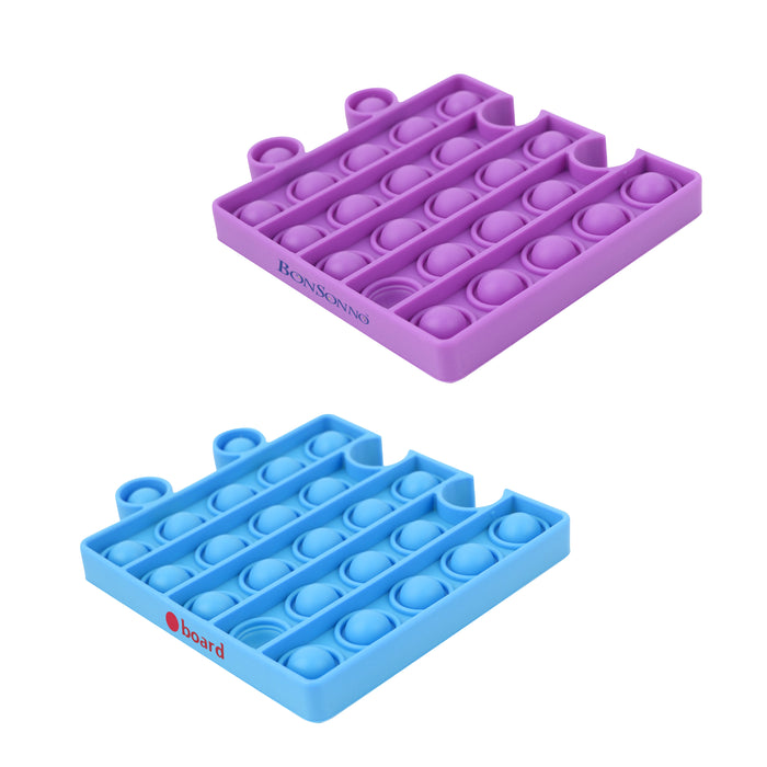 Puzzle Shape Pop It Fidget Toy - Custom Promotional Product
