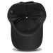 A-Frame Sport - A black cap with a curved brim, featuring an interior view showcasing the lining and stitching details.