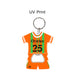 Sport Jersey Bottle Opener Keyring - Custom Promotional Product