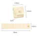 Mini Synthetic Leather Jewellery Bag - A cream synthetic leather jewellery bag, featuring a foldable design with compartments and a snap button closure.